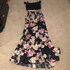 a prom skirt and shirt